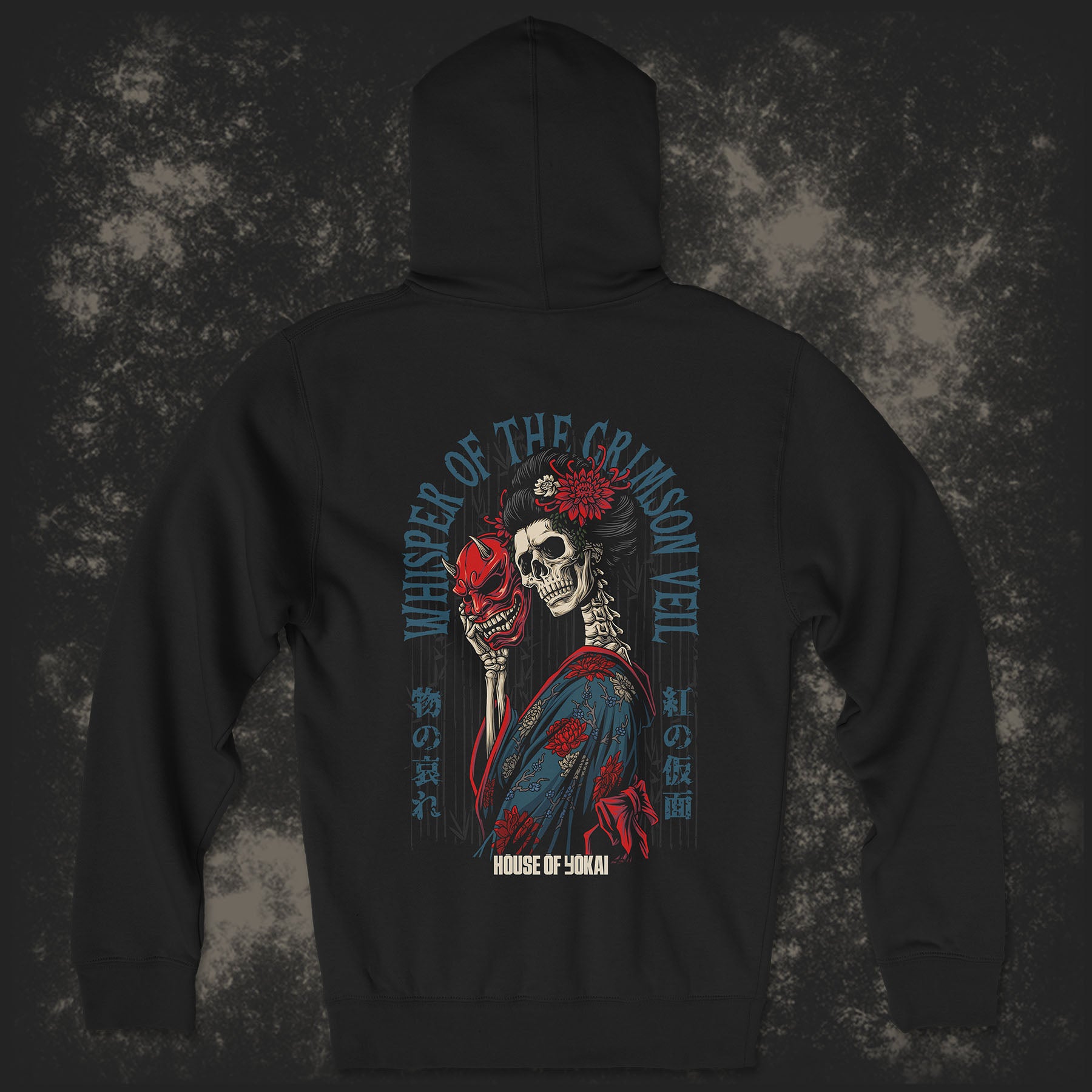 Whisper of The Crimson Veil Hoodie