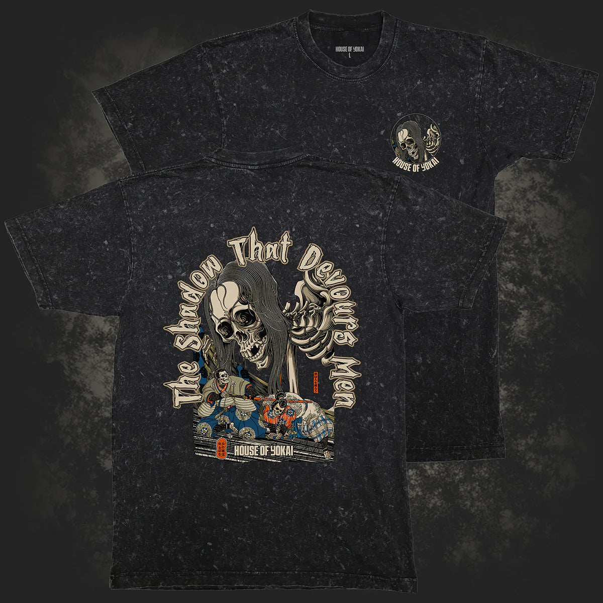The shadow That Devours Men Mineral T-shirt