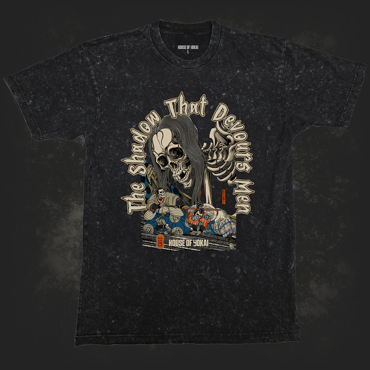 The shadow That Devours Men Mineral T-shirt